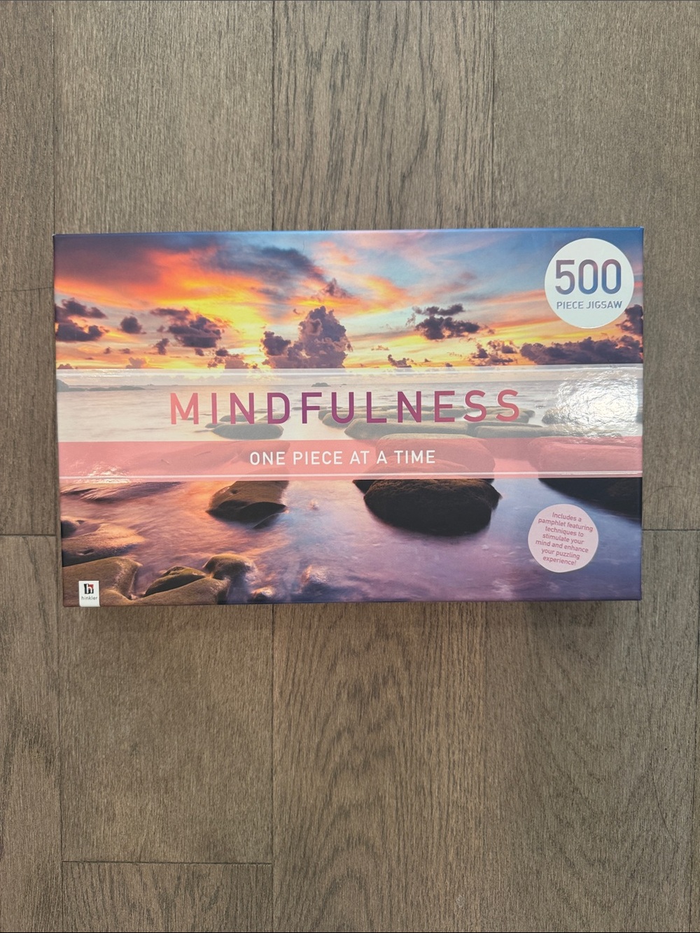 Mindfulness 500 Piece One Piece at a time Jigsaw Puzzle Beach Scene New In Box